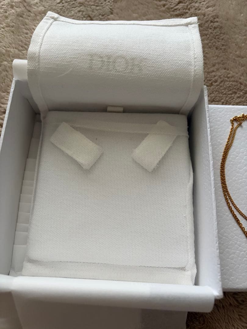 最終お値下げ　Dior Petit CD ダブルネックレス