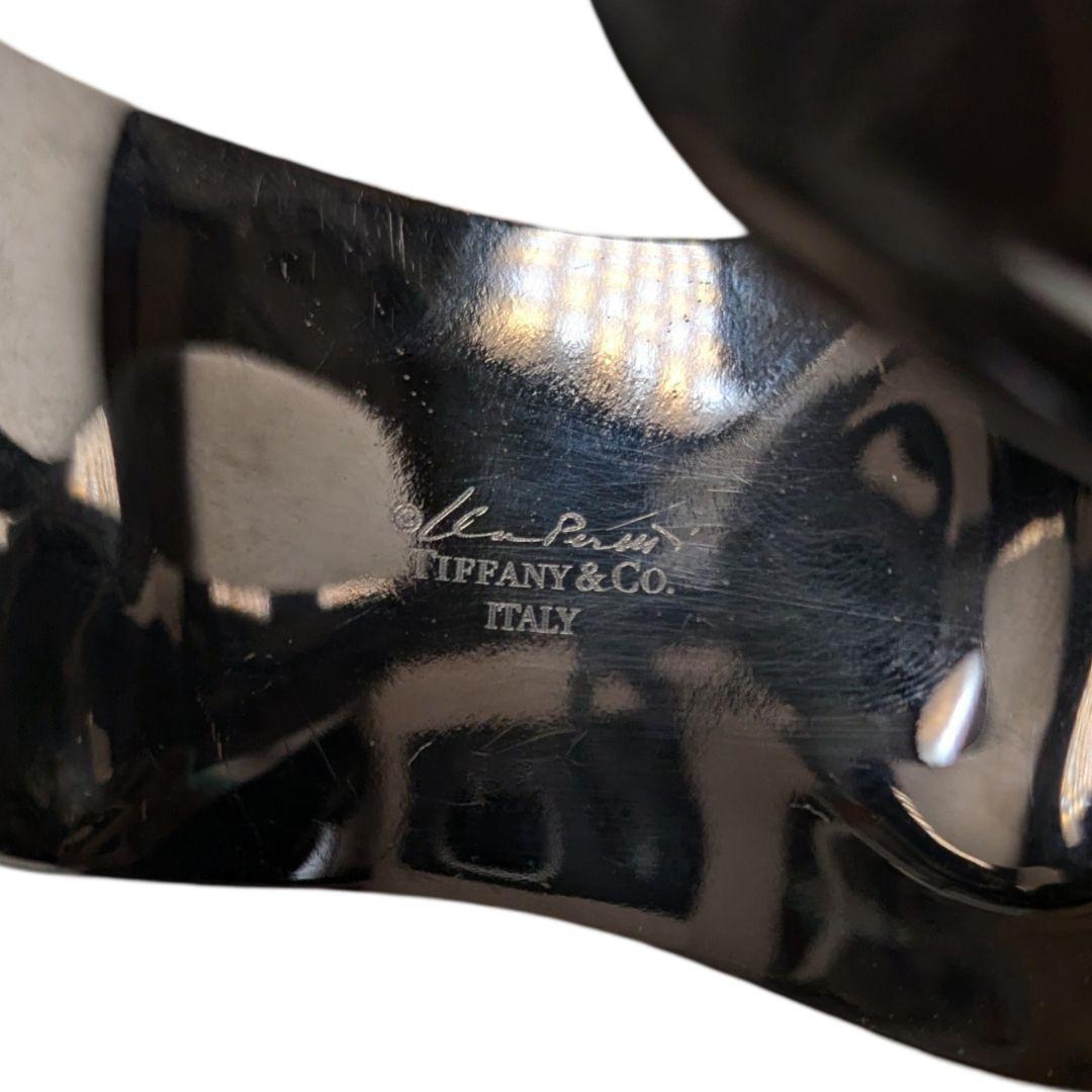 【極美品】Tiffany & Co. ボーンカフ　ルテニウム