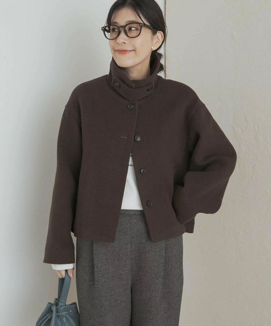 【新品】アーバンリサーチドアーズ ◆ 中綿ウールショートコート