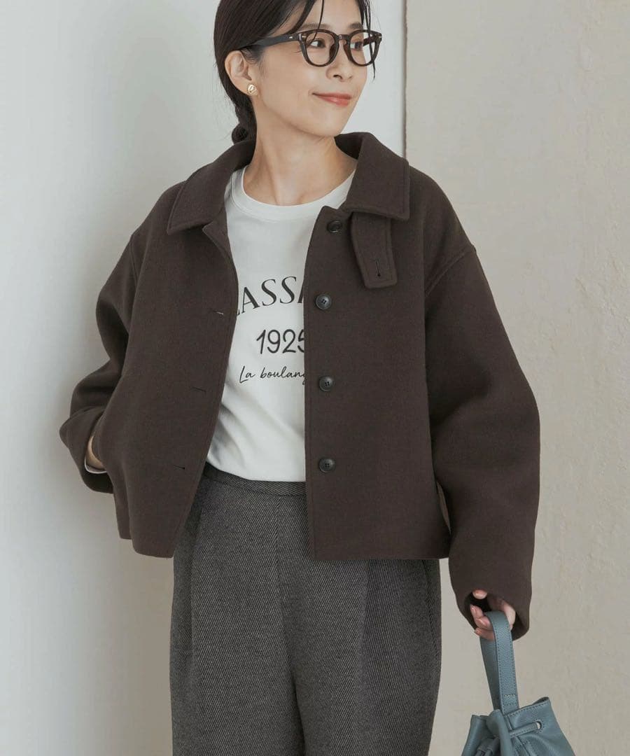 【新品】アーバンリサーチドアーズ ◆ 中綿ウールショートコート