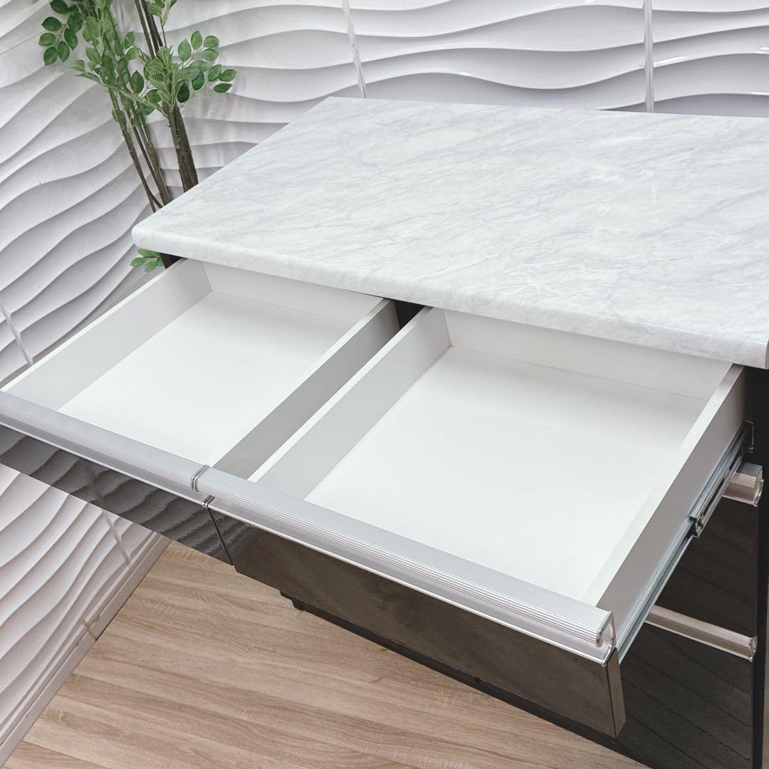 ◇大阪府神戸市配達料無料！◇キッチンカウンター◇サイドボード◇大理石調◇