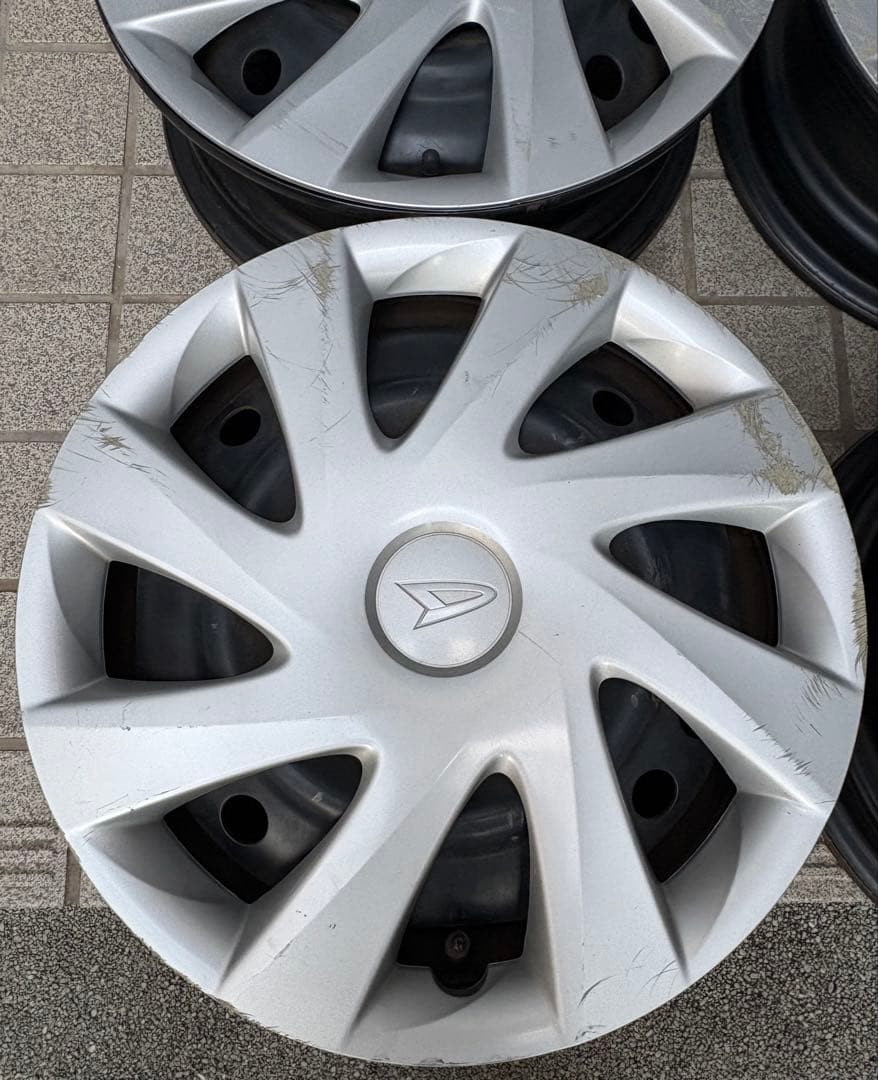 14インチ スチールホイール（ダイハツタント純正）4本セット