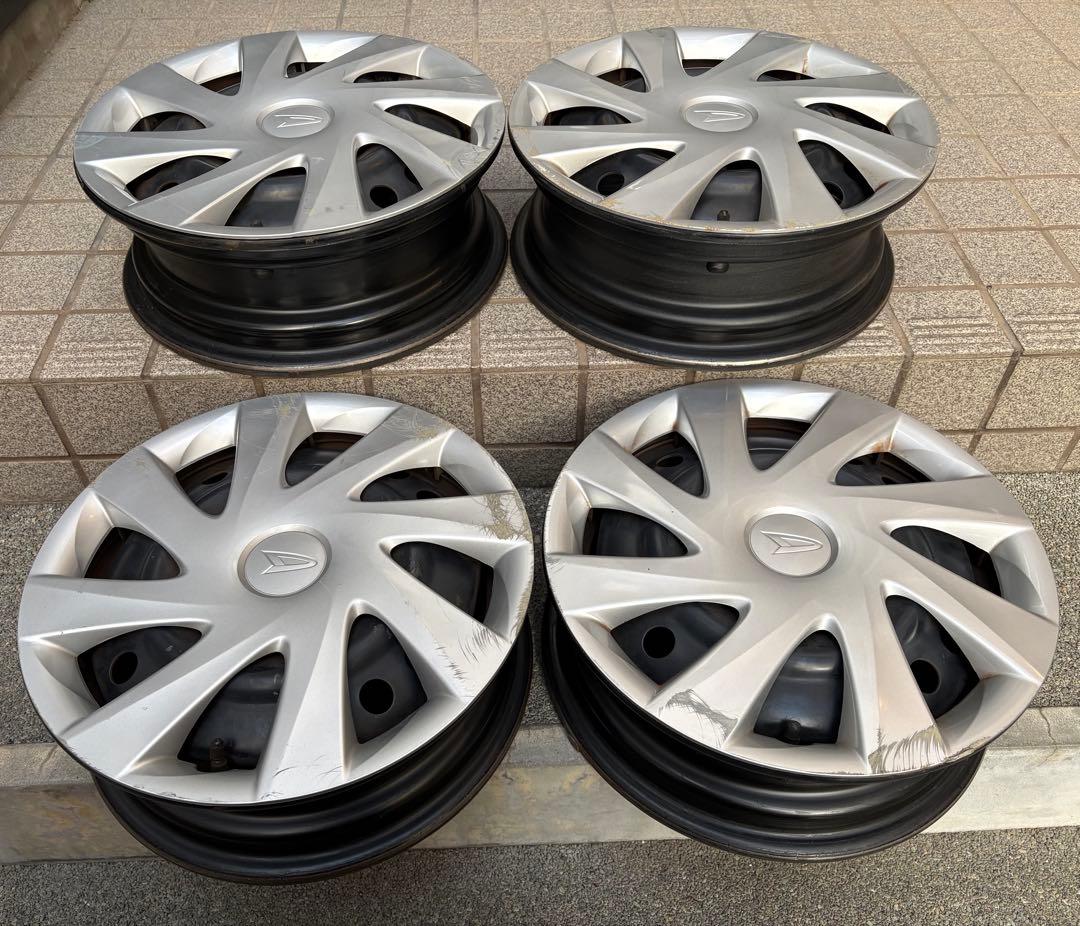 14インチ スチールホイール（ダイハツタント純正）4本セット