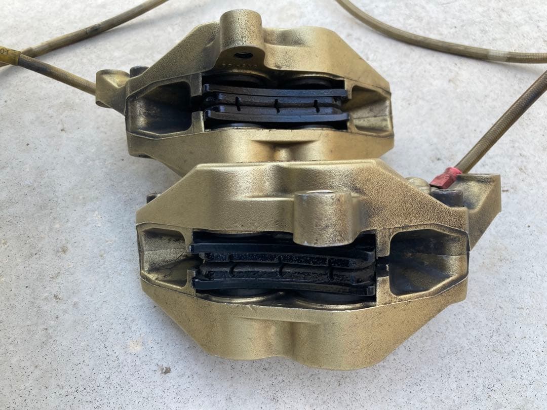 ヤマハ　Brembo ブレーキキャリパーセット ゴールド　TRX850 ブレンボ