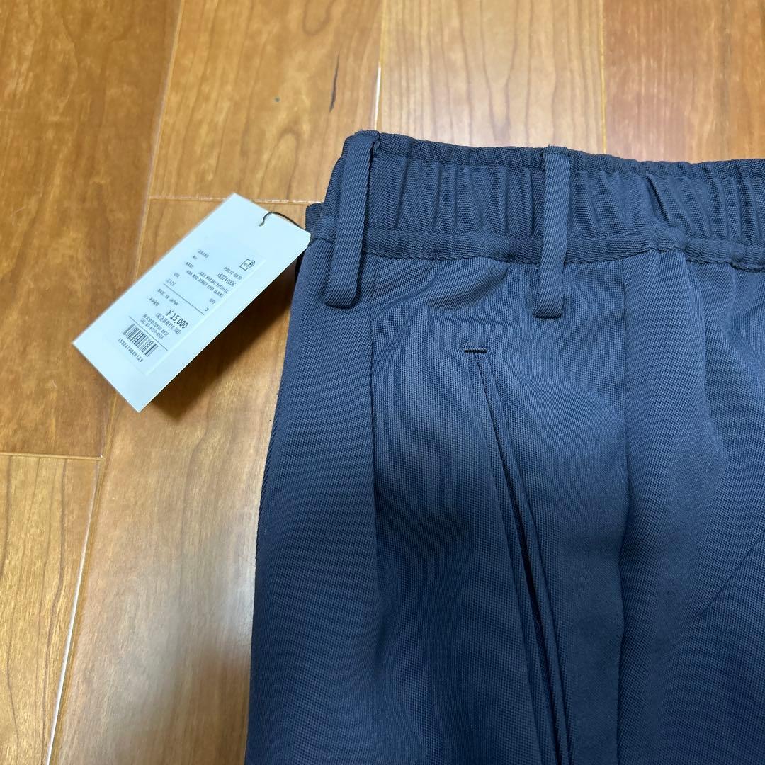 PUBLIC TOKYO AQUA WOOL ガルゼダブルジャケット スラックス