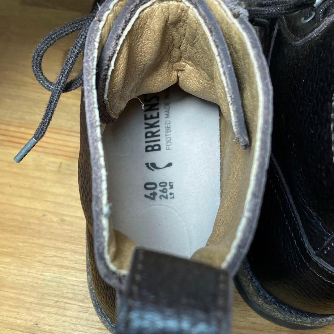 【試着のみ】ビルケンシュトック ブライソン 40 26cm レザーブーツ