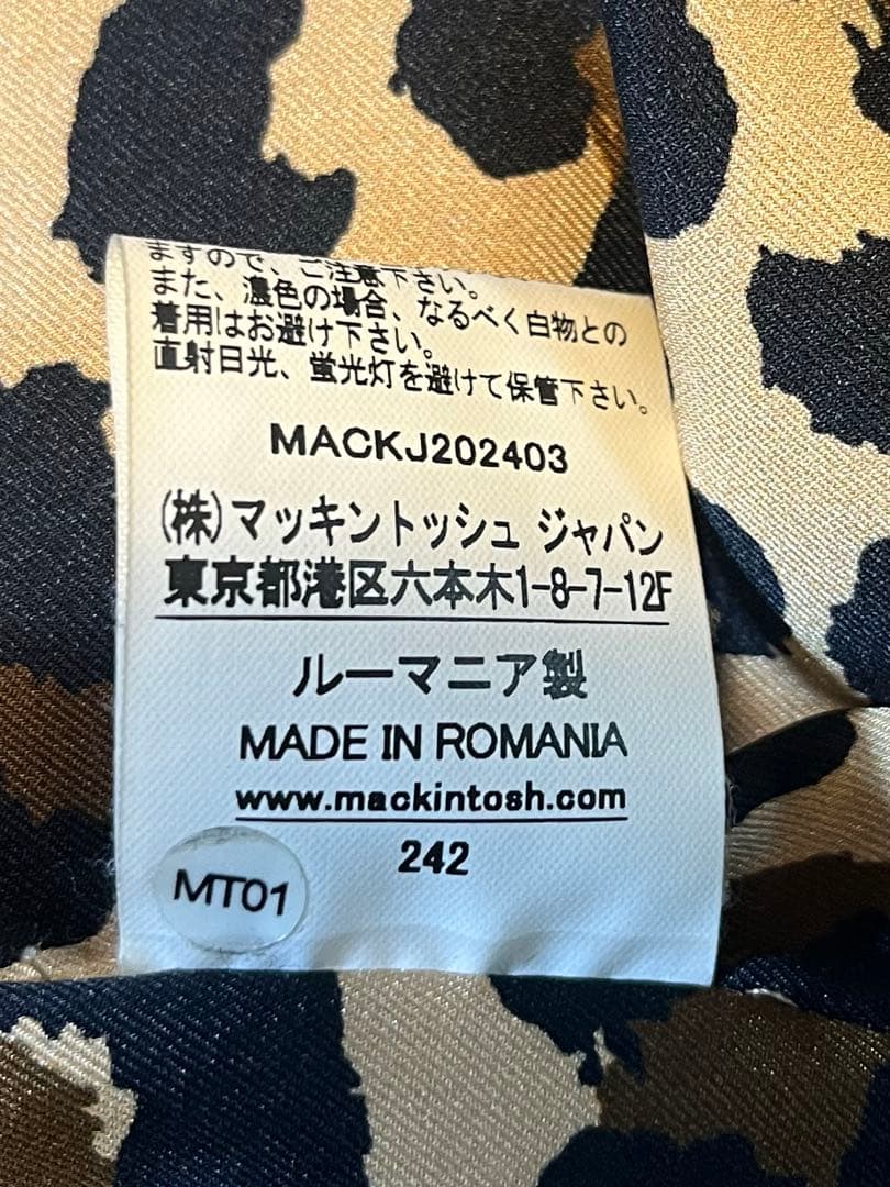 【khkです】　マッキントッシュ　ハンビーチェスターデザイン　6サイズ