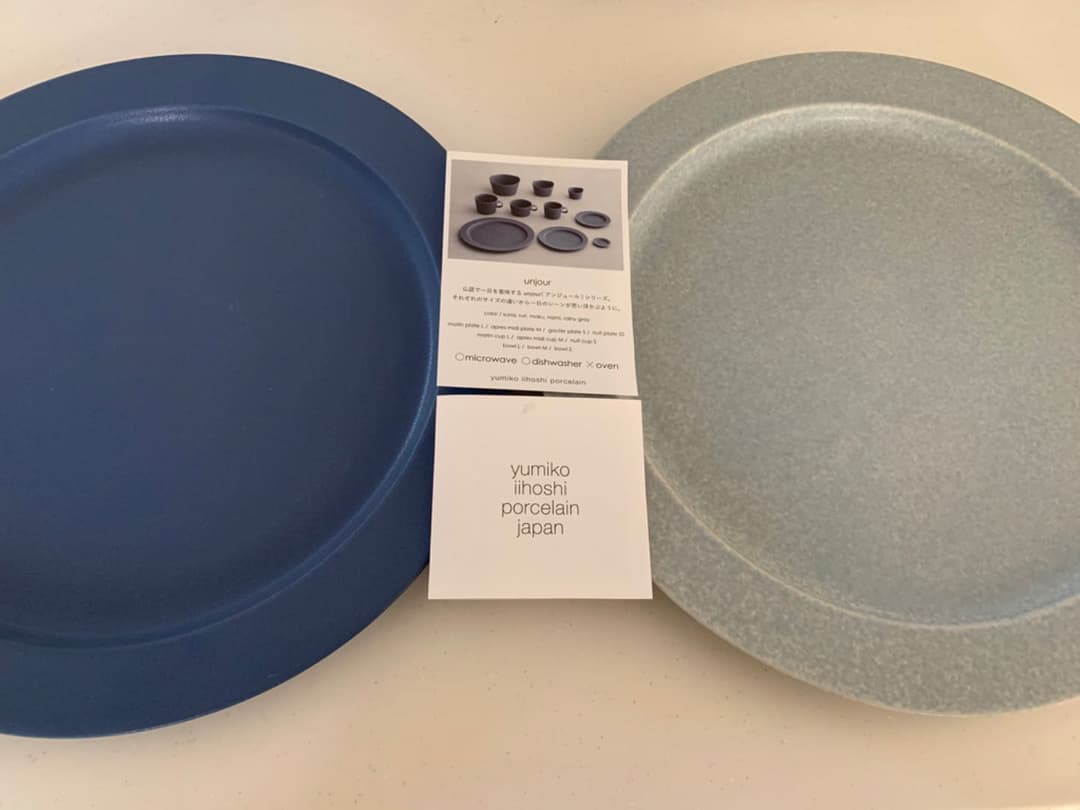 yumiko iihosi unjour plate L イイホシユミコ  皿