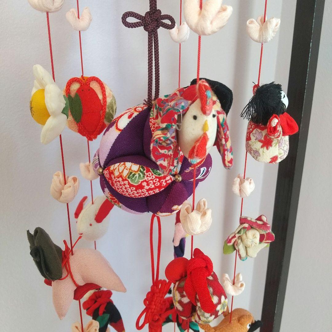 ちりめん細工 吊るし飾り 吊るし雛 (2)