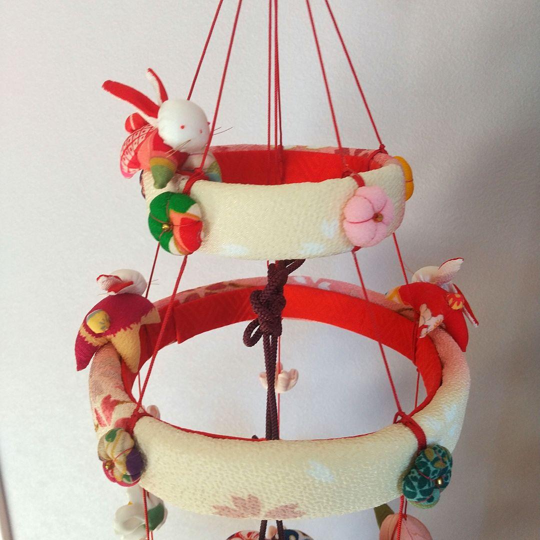 ちりめん細工 吊るし飾り 吊るし雛 (2)