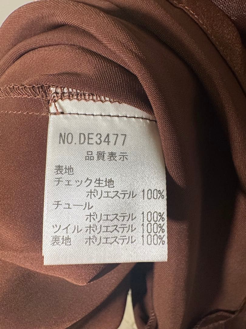 【DEA./サイト完売】チェック/ ワンピース/ ミニドレス/ キャバドレス/M