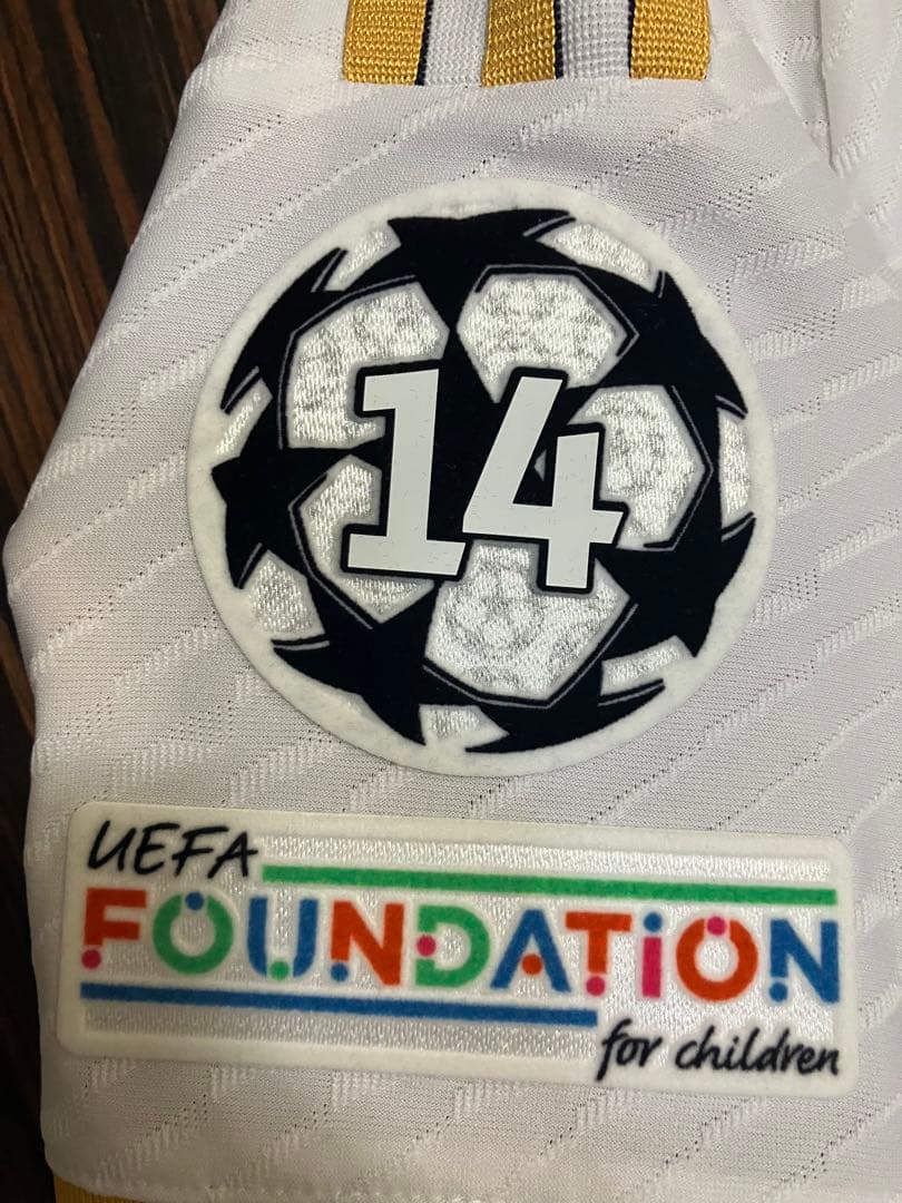 【正規品】 23/24 レアルマドリード CL決勝ユニフォーム オーセンティック