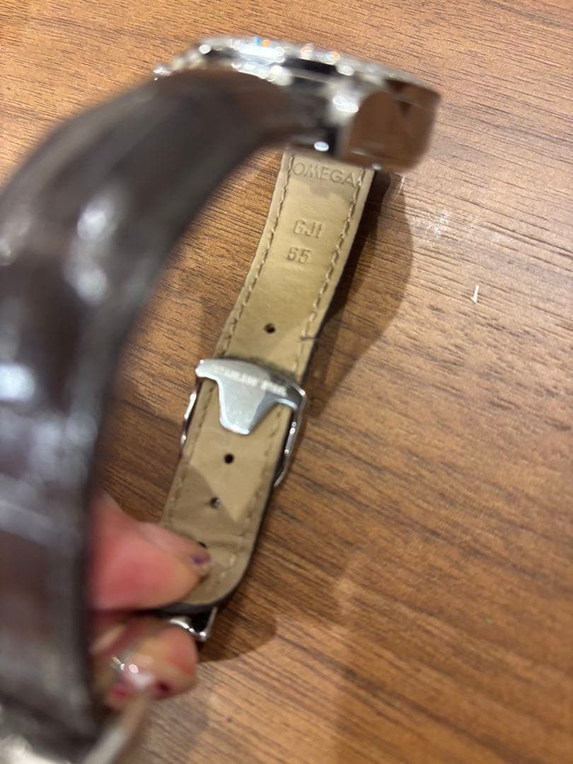 オメガ　OMEGA クロノグラフ ダイヤモンド腕時計 De Ville デヴィル