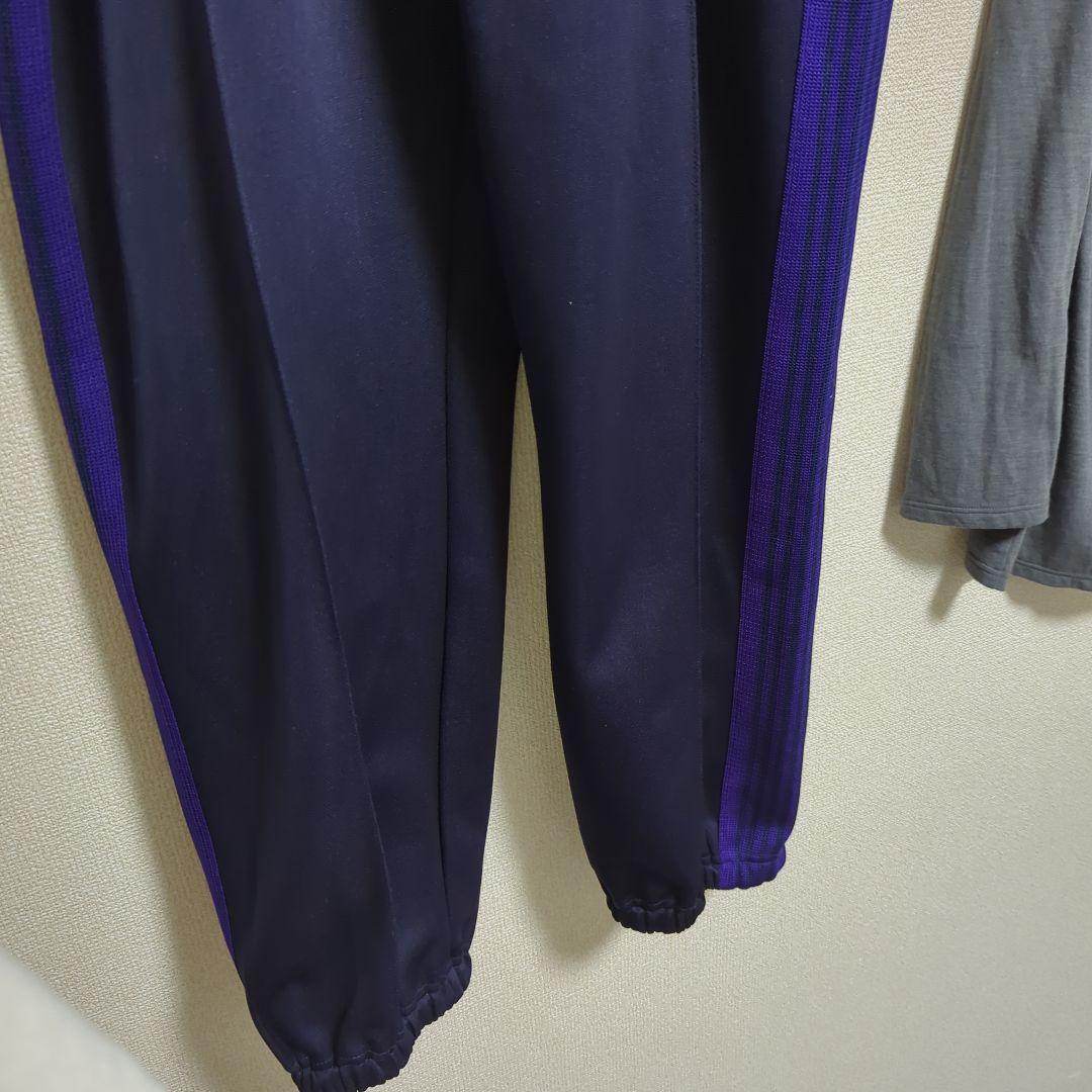 ニードルス 黒紫　トラックパンツ