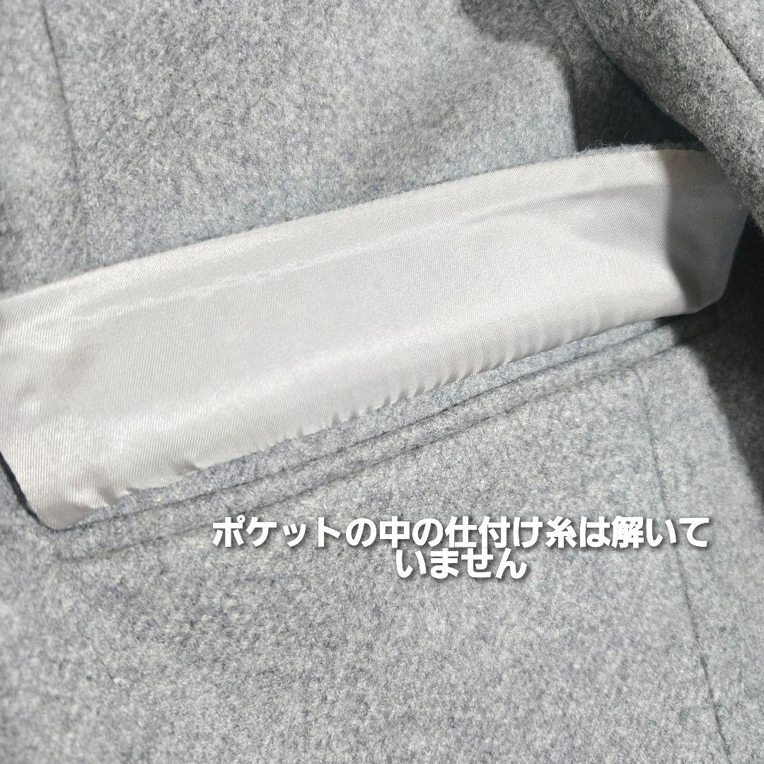 未使用◆アンタイトル 2024aw 大きいサイズ メルトン ピーコート 42