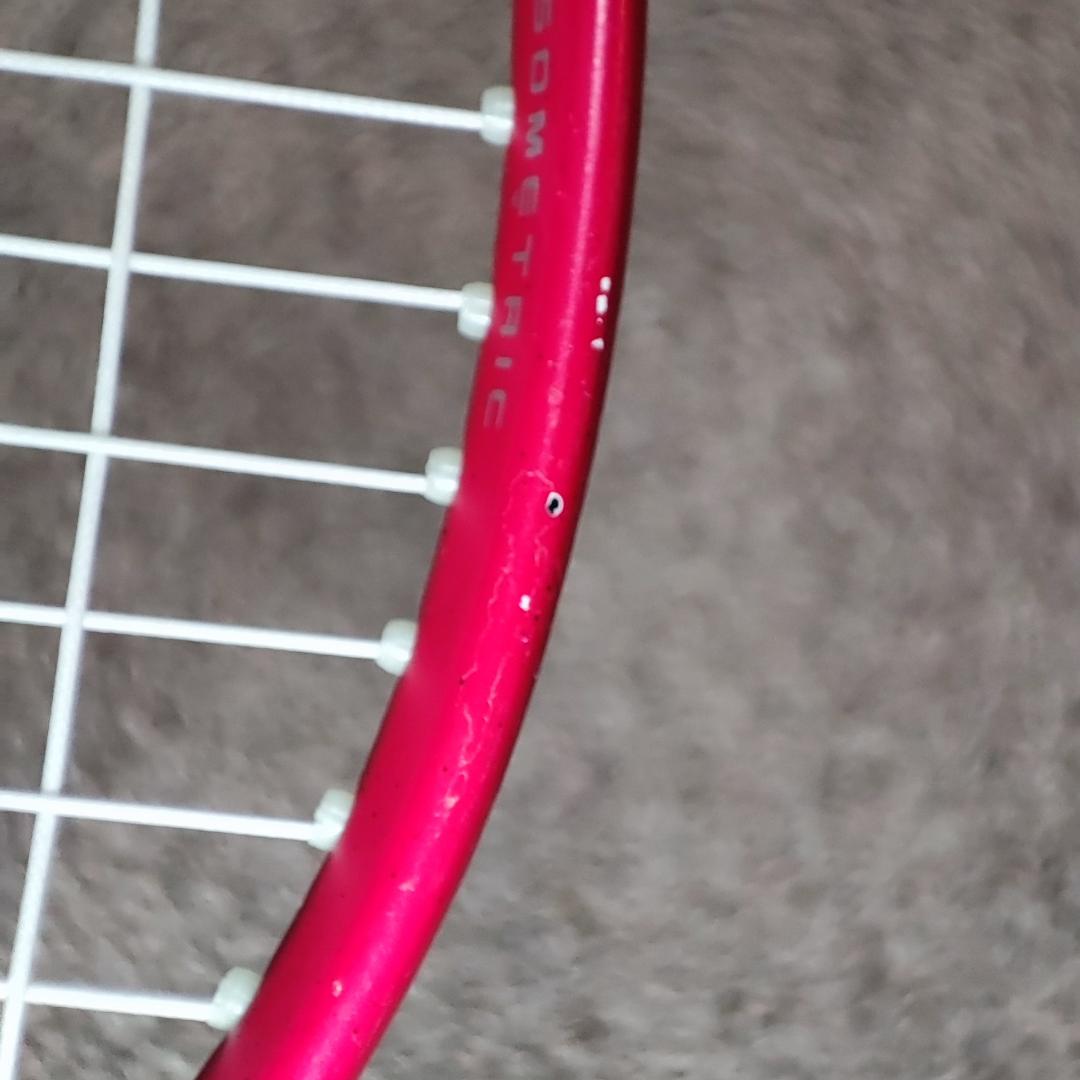 美品 YONEX ナノフレア200 BG65Ti20P 張上 塗装剥れ有 n49