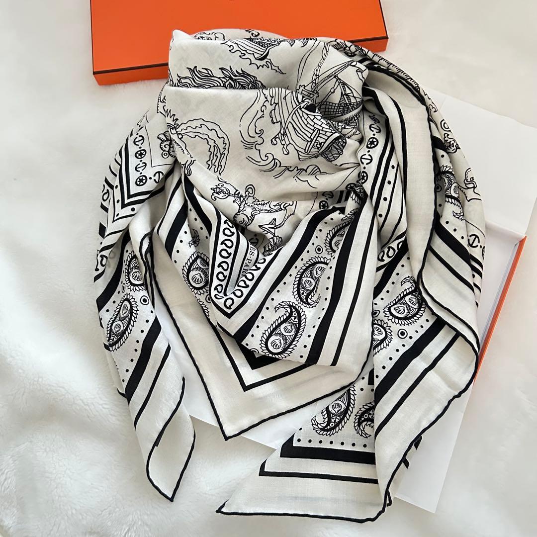 エルメスバンダナカレジュアン《船乗りのタトゥー》新品未使用