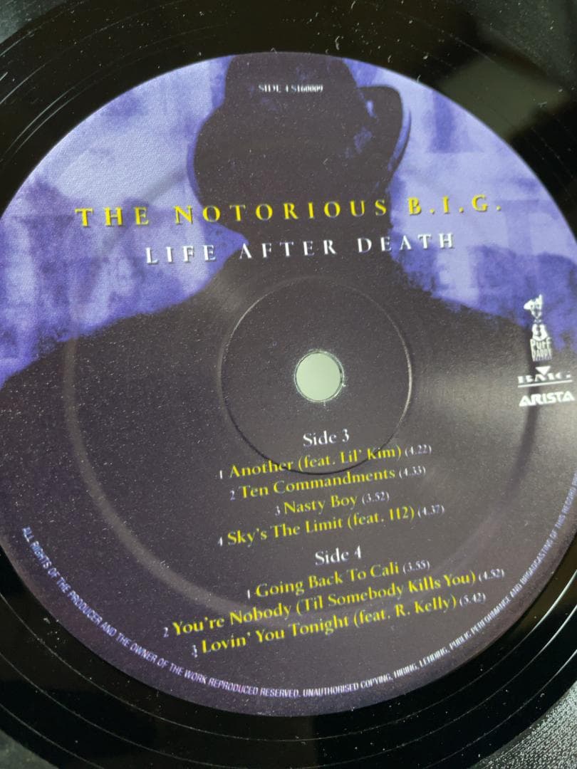 The Notorious BIG/LifeAfterDeath 希少2LP!!