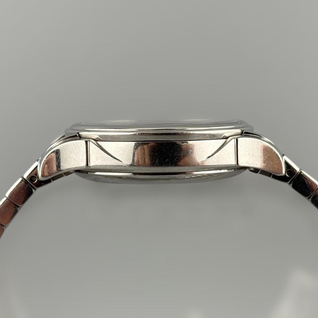 オメガ OMEGA デビル 4581.31.00 デイト ホワイトSS 自動巻き