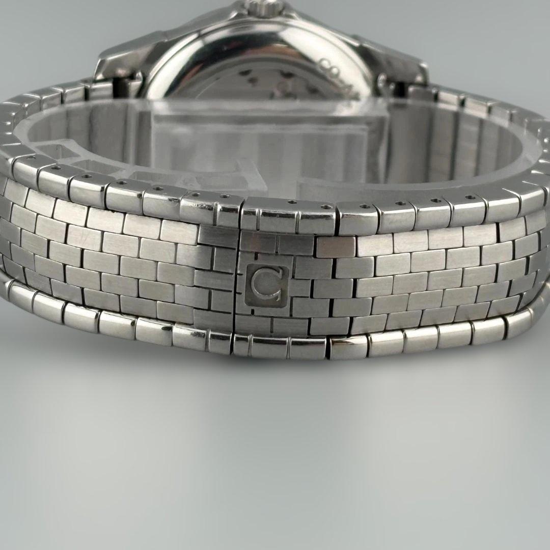 オメガ OMEGA デビル 4581.31.00 デイト ホワイトSS 自動巻き