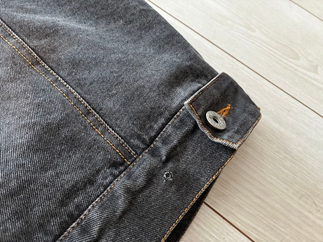 【最終値下げ】STUSSY GEAR デニムレザー　ジャケット