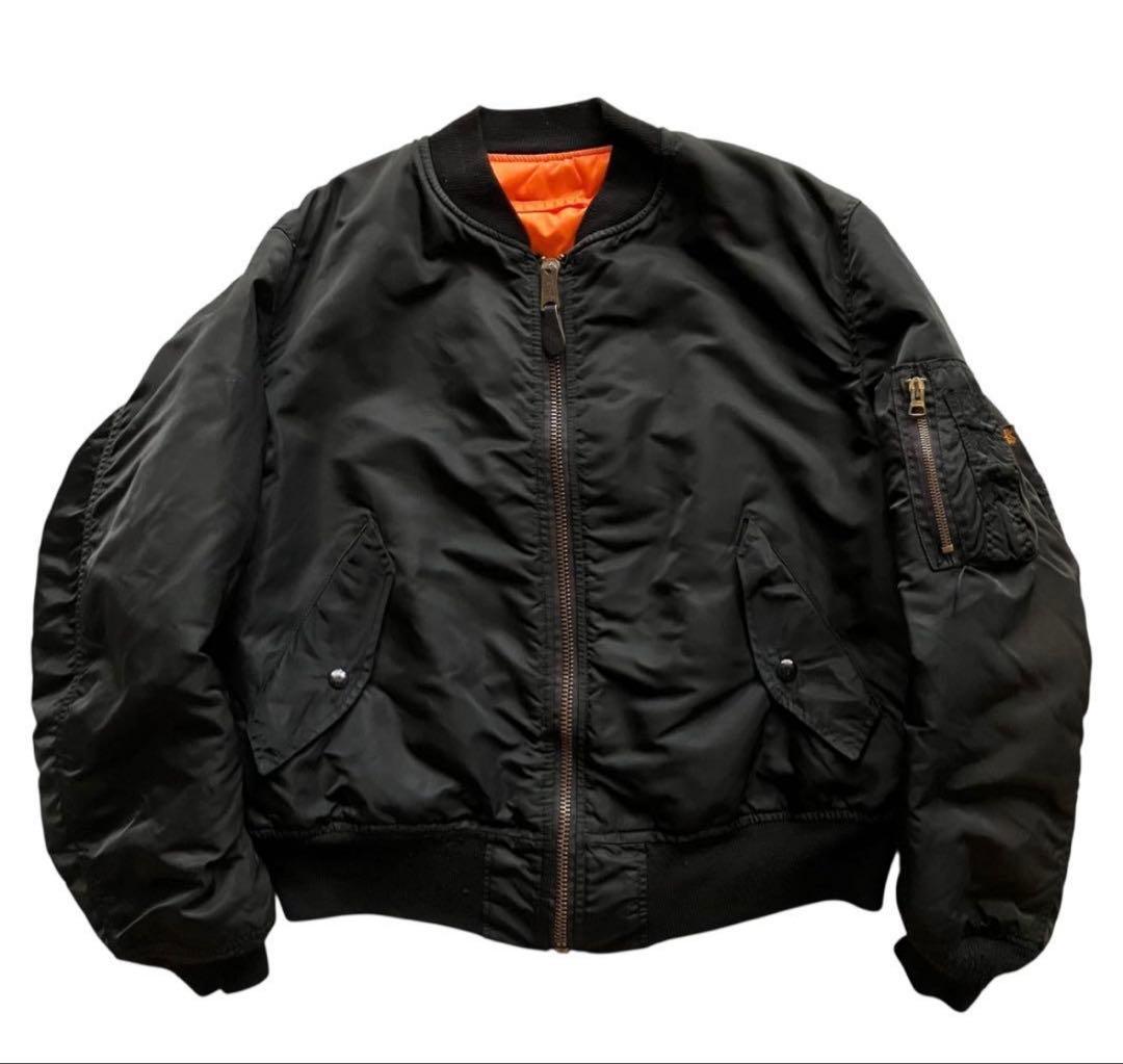 90s USA製　ALPHA MA-1 フライトジャケット
