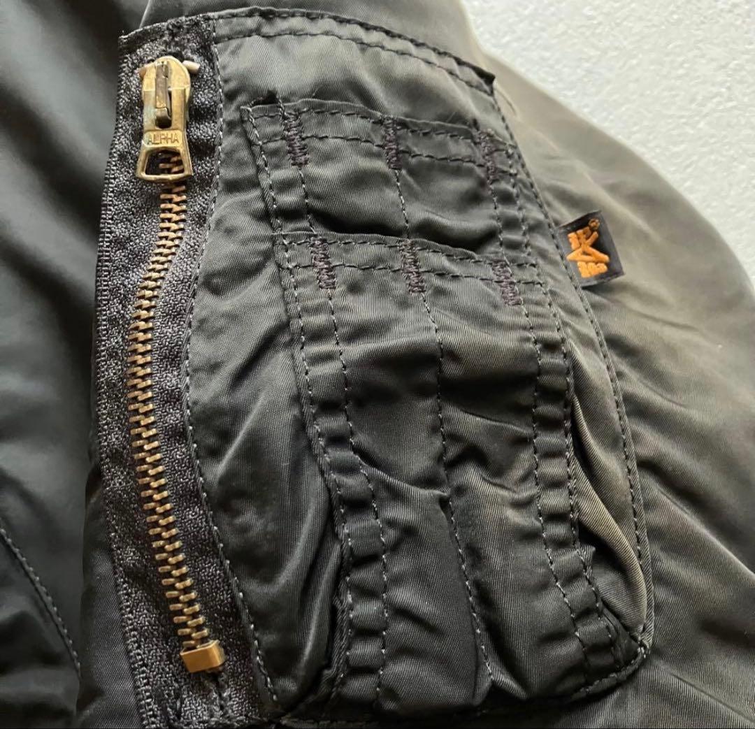 90s USA製　ALPHA MA-1 フライトジャケット
