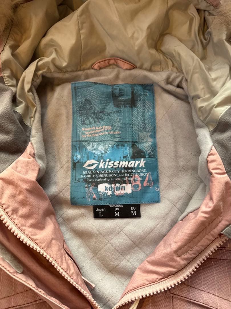 限定出品【Kissmark】レディース スノーボードウェア 上下セット