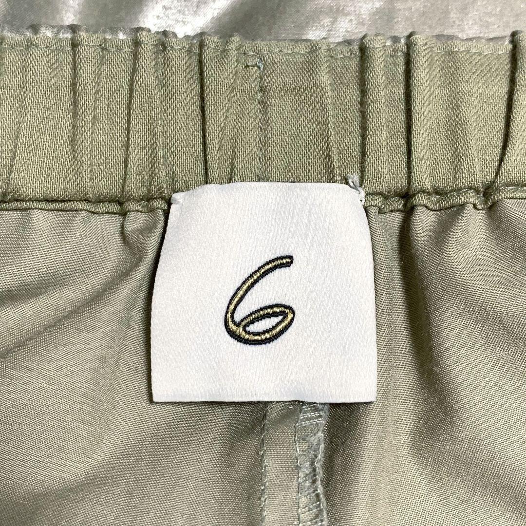 6(ROKU) POLYESTER COTTON HAKU PANTS ハク