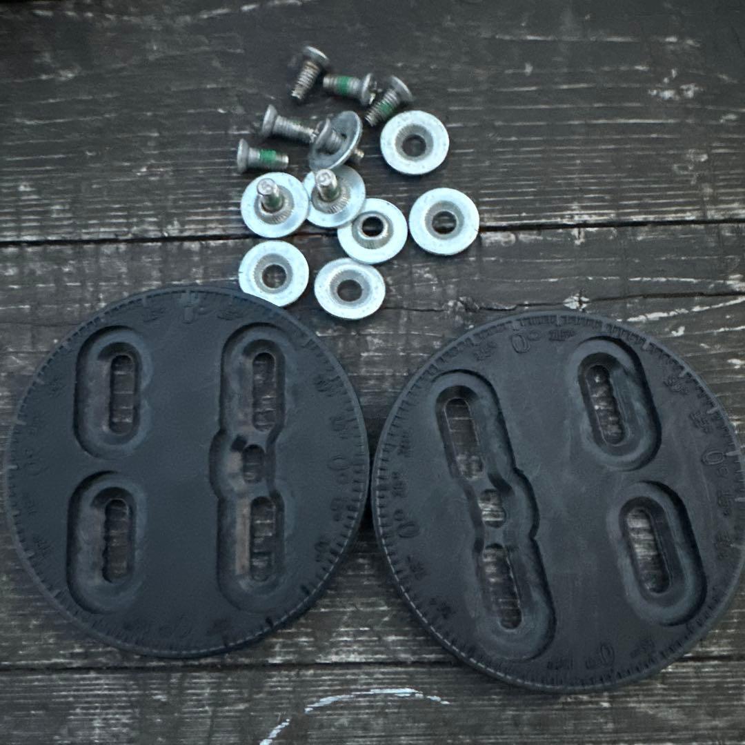 LIEW様JOYRIDE スノーボード ビンディング アルミヒールカップ 黒