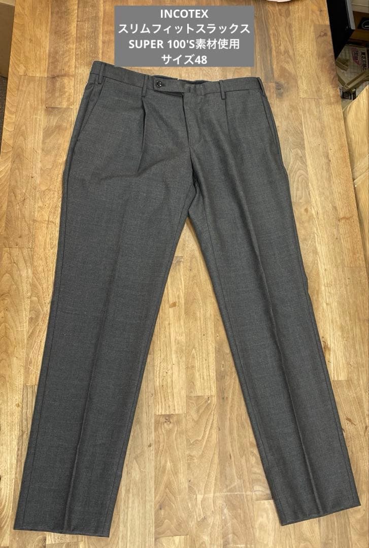 インコテックス　スラックス　パンツ