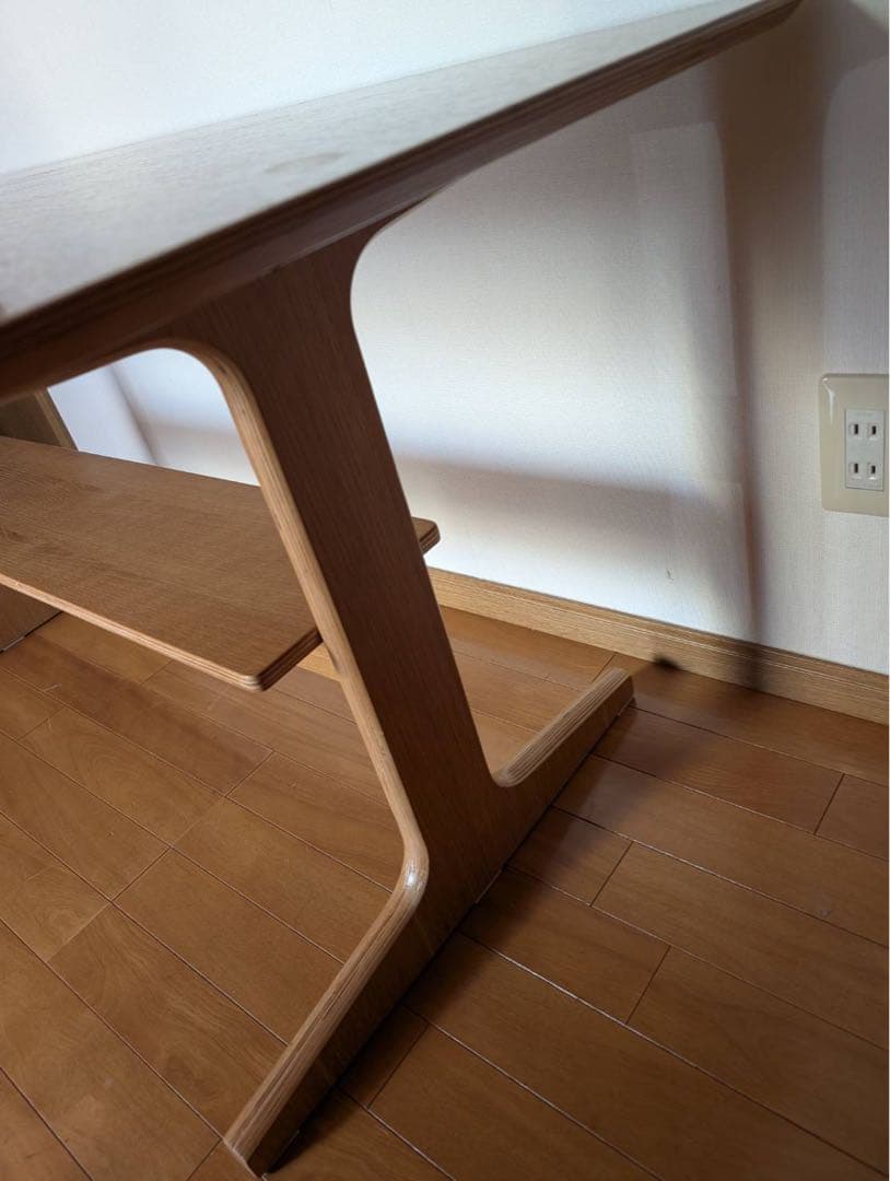 【送料込】無印良品 MUJI ダイニング リビングテーブル 木製家具机デスク