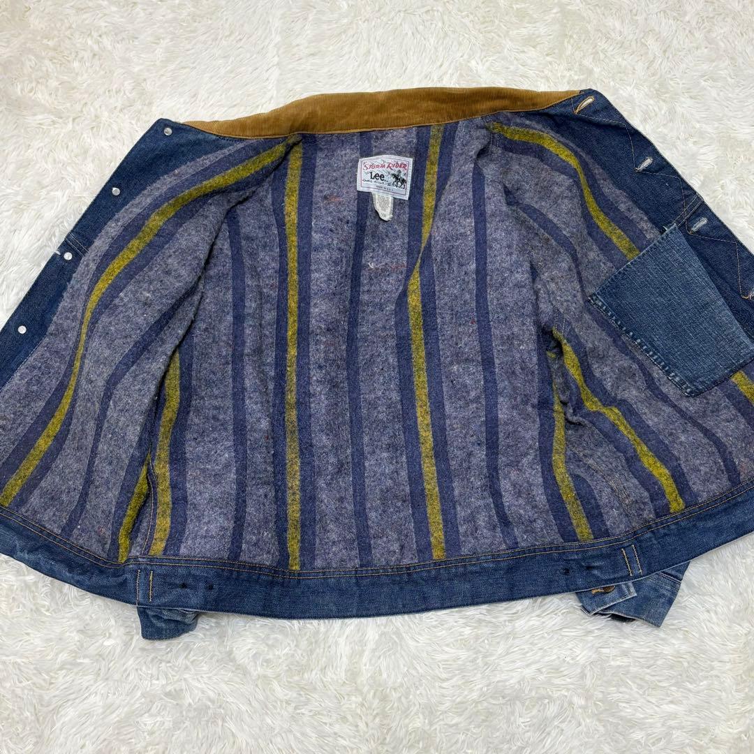 希少 美品✨70s USA製 Lee Storm Rider 50R 短丈