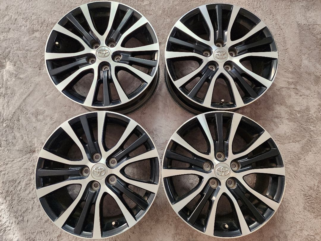 値下げ中【TOYOTA】ホイール　４本 17×7J インセット50 エスティマ