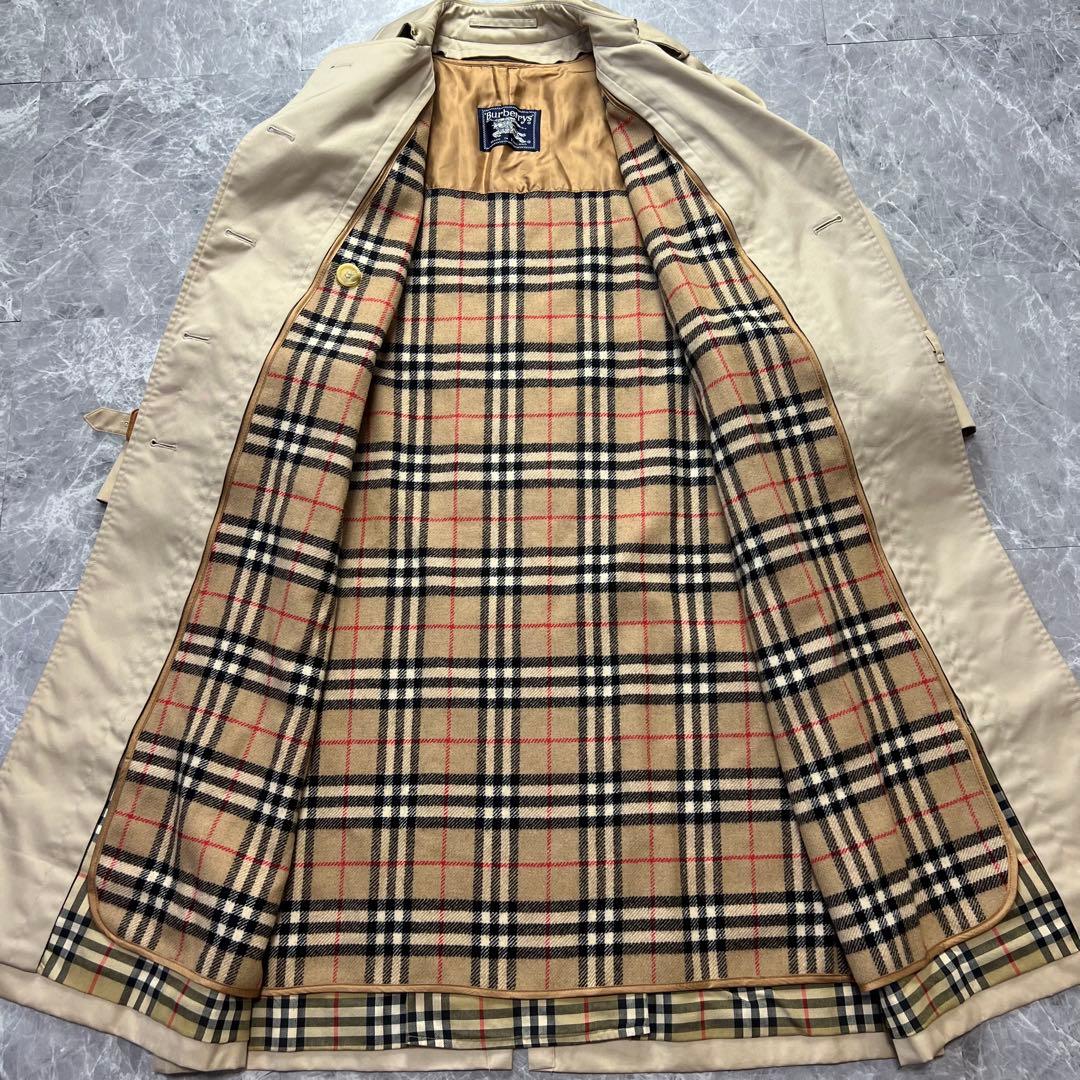 極美品♡バーバリー　トレンチコート　ベルト　ライナー　ベージュ　ノバチェック