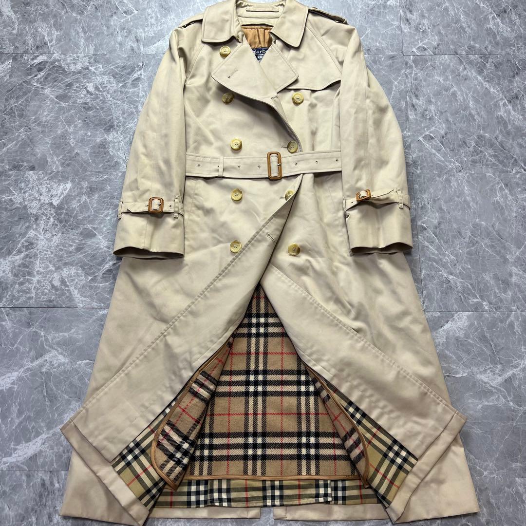 極美品♡バーバリー　トレンチコート　ベルト　ライナー　ベージュ　ノバチェック