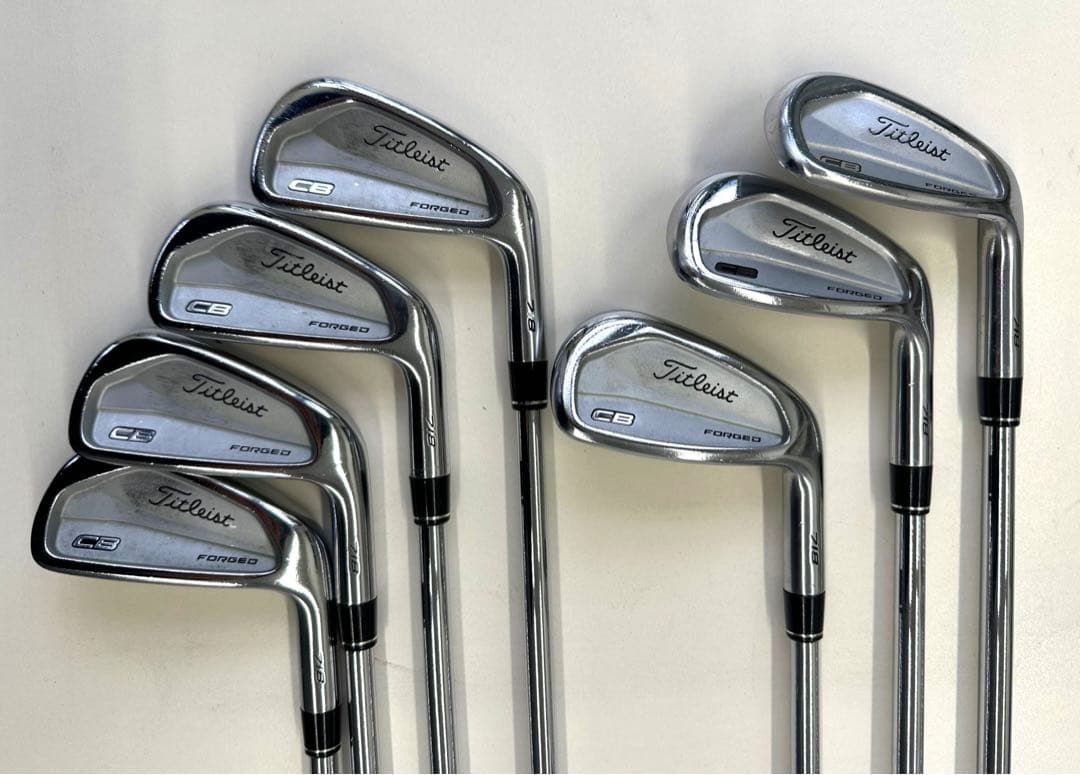 タイトリスト　CB718　4〜P　アイアン7本セットMODUS3 105S