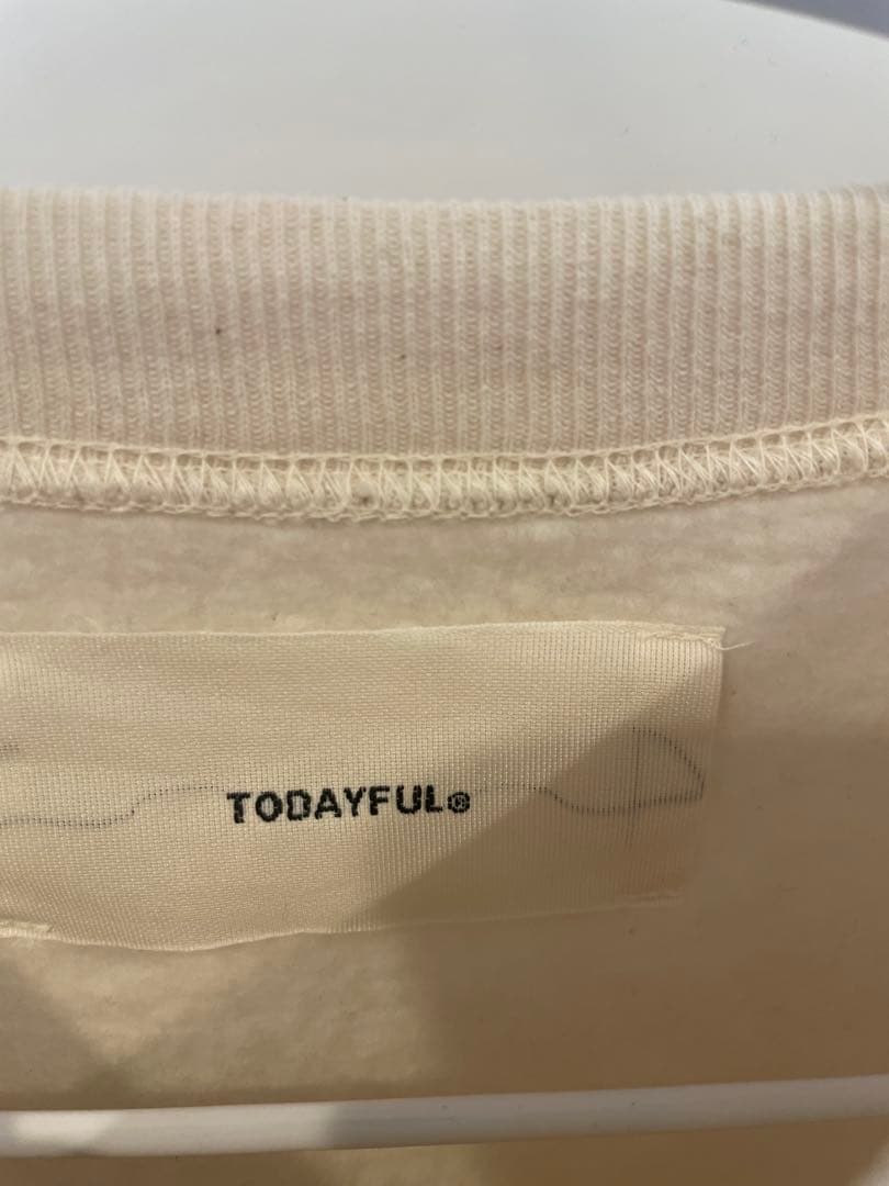 トップス TODAYFUL Cotton Brushed Sweat