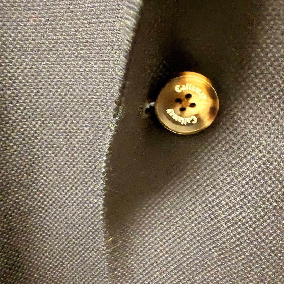 お値下げ　美品　callaway golf ネイビーテーラードジャケット