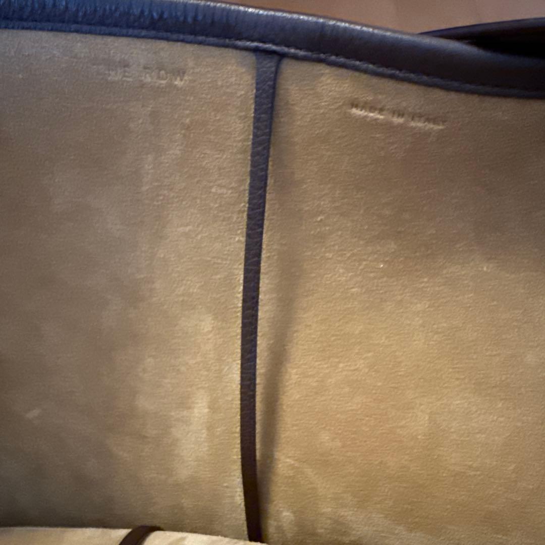 THE ROW large Park Tote バック　レザー (アカジュー