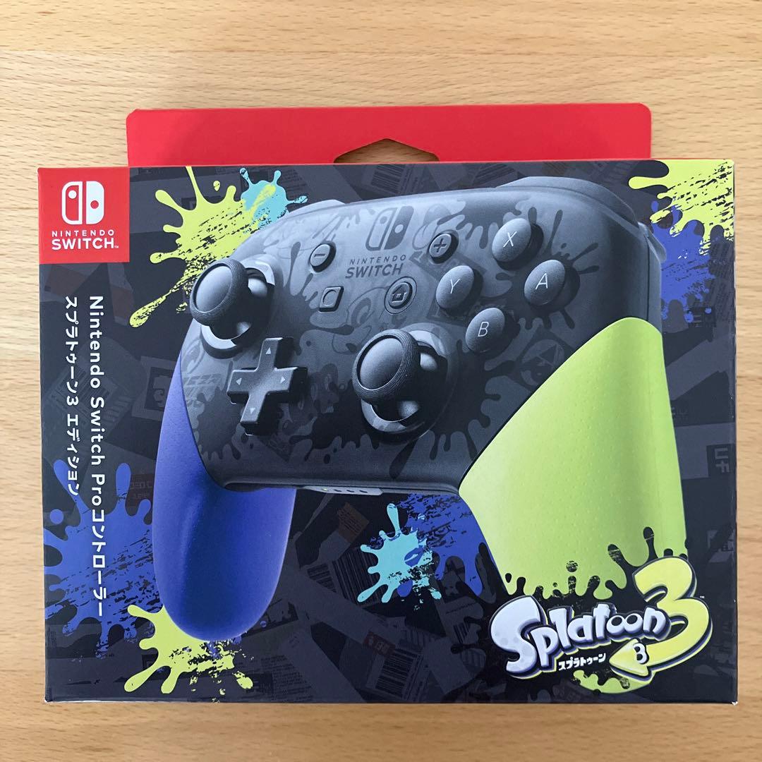 Nintendo Switch Proコントローラー スプラトゥーン3エディシ…