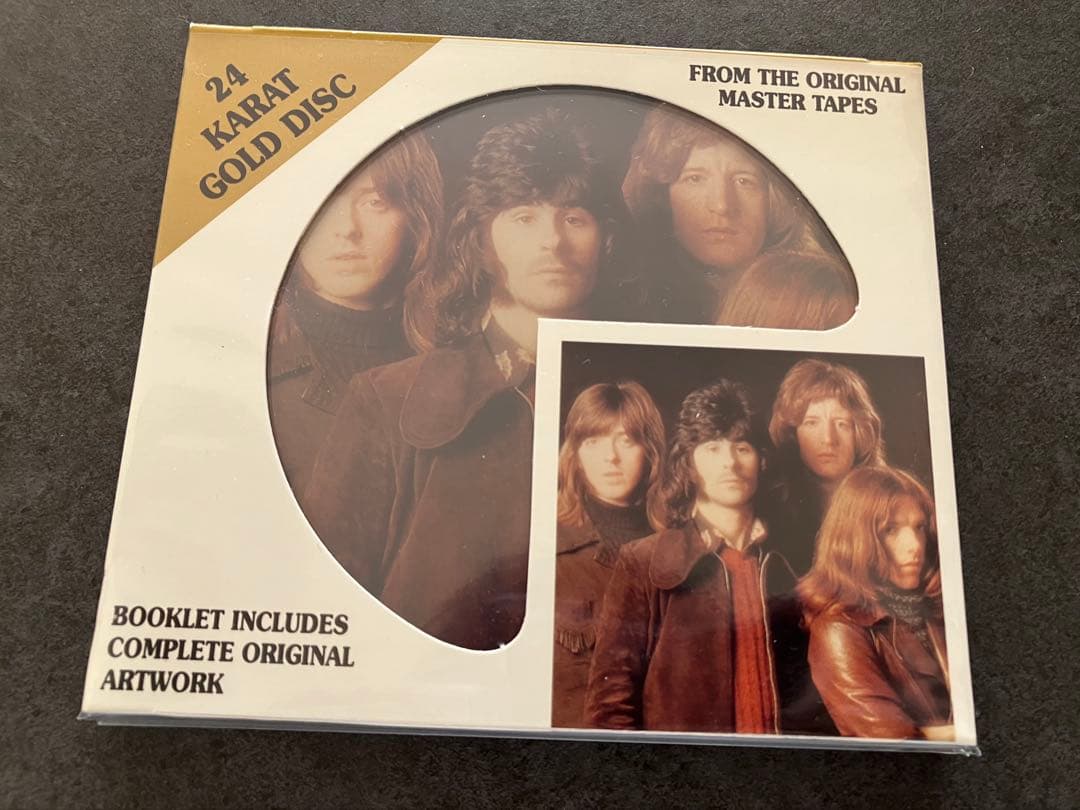 洋楽 Badfinger Straight Up 24K Gold Disc