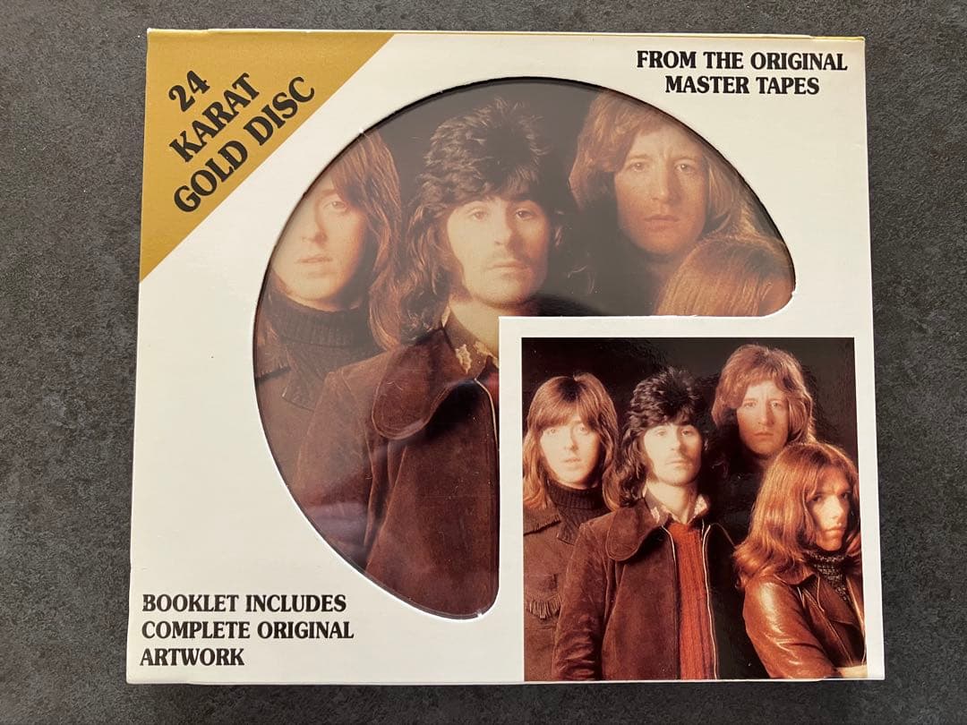 洋楽 Badfinger Straight Up 24K Gold Disc