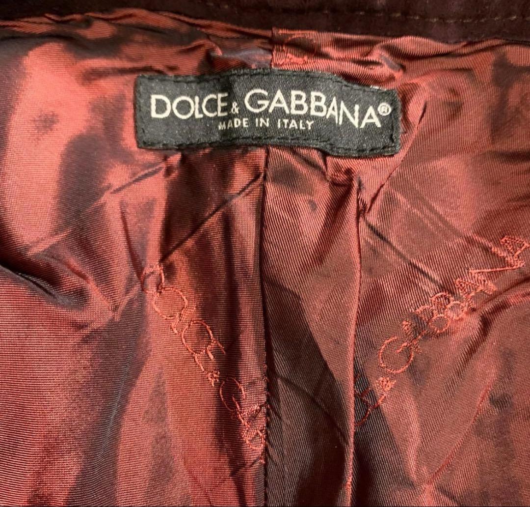 ドルチェ&ガッバーナ　ベロアフレアパンツ