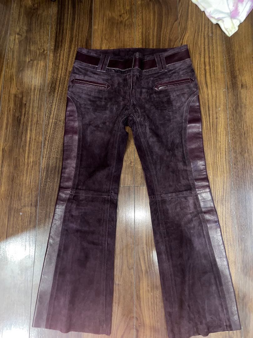 ドルチェ&ガッバーナ　ベロアフレアパンツ