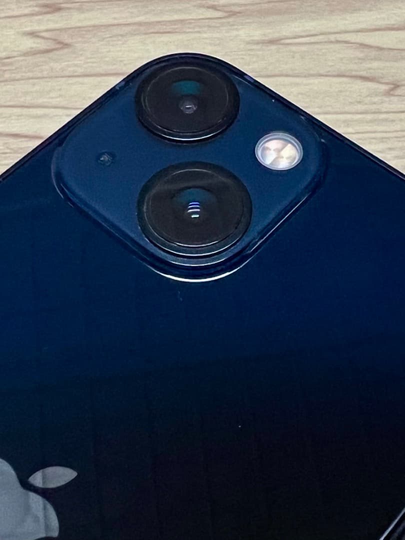 iPhone13miniミッドナイト 美品 バッテリー87% 新品ケース付