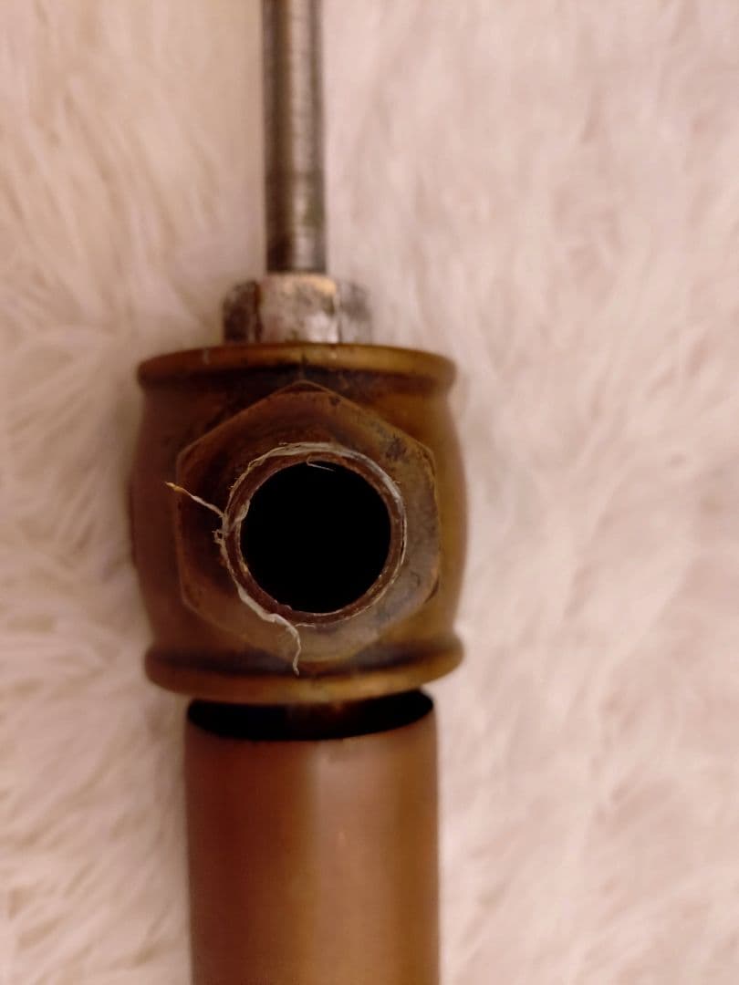 ジャンク 日本エヤーブレーキ製 AW-2 ホイッスル 汽笛 一部欠損 鉄道部品