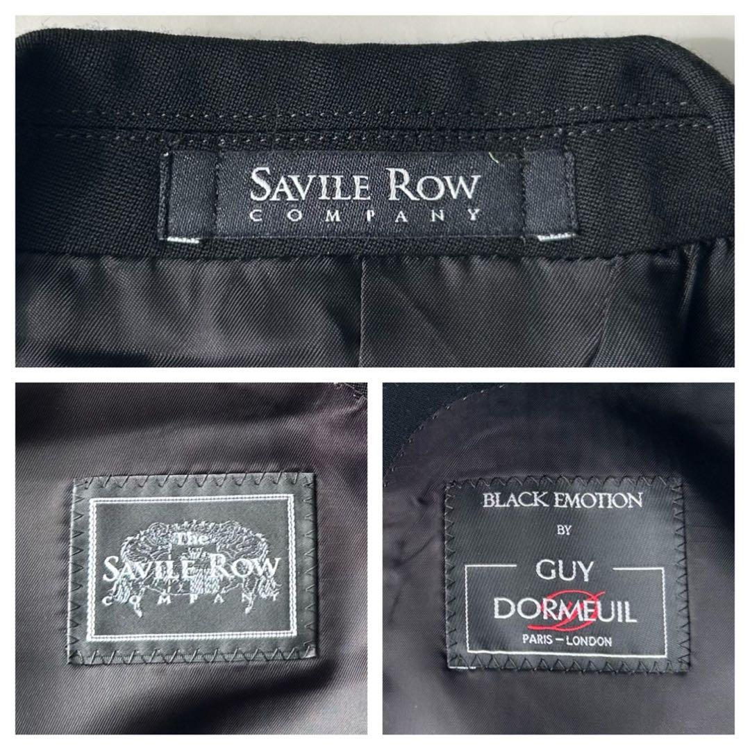 ドーメル×セヴィルロウ　カシミヤ混　ビジネススーツ　セットアップ　ウエスト調整可