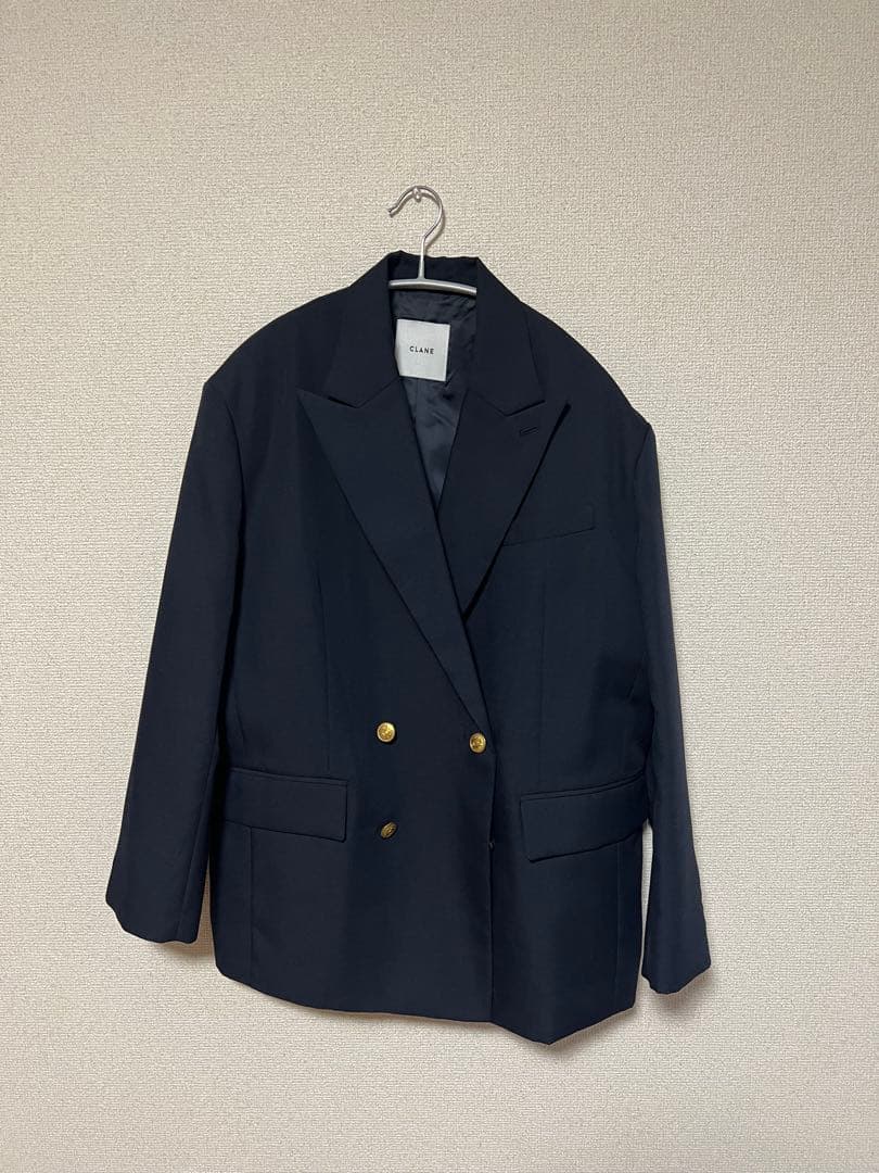 ジャケット・アウター CLANE OVER SHOULDER GOLD BUTTON BLAZER