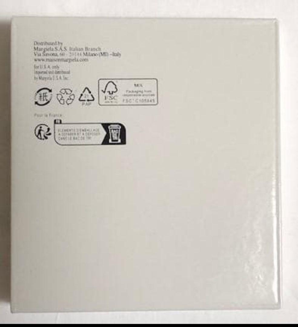 Maison Margiela ブラックレザー二つ折り財布 マネークリップ　新品